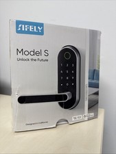 Sifely S Smart Lock Digital Keypad Keyless Entry Fingerprint Code, Smart Door