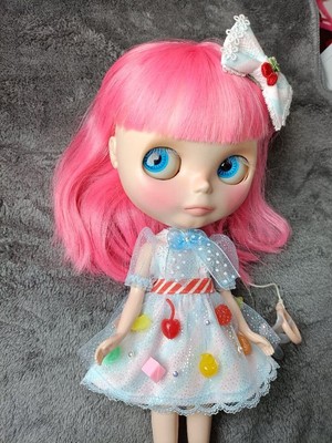 Takara Tomy Custom Blythe Simply Guava Doll Crafted Authentic Rare Ltd