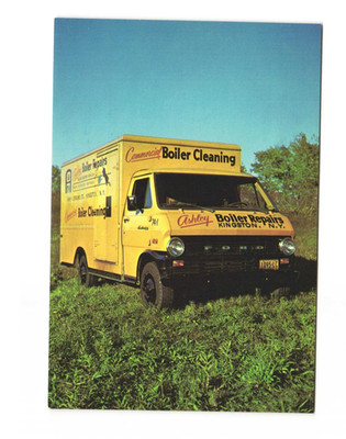 Ashley Welding Machine and Iron Co Boiler Repairs Kingston NY VTG postcard Unp