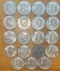 (21) * 1776-1976 D & P *KENNEDY HALF DOLLAR COIN US MINT * BICENTENNIAL * LOT