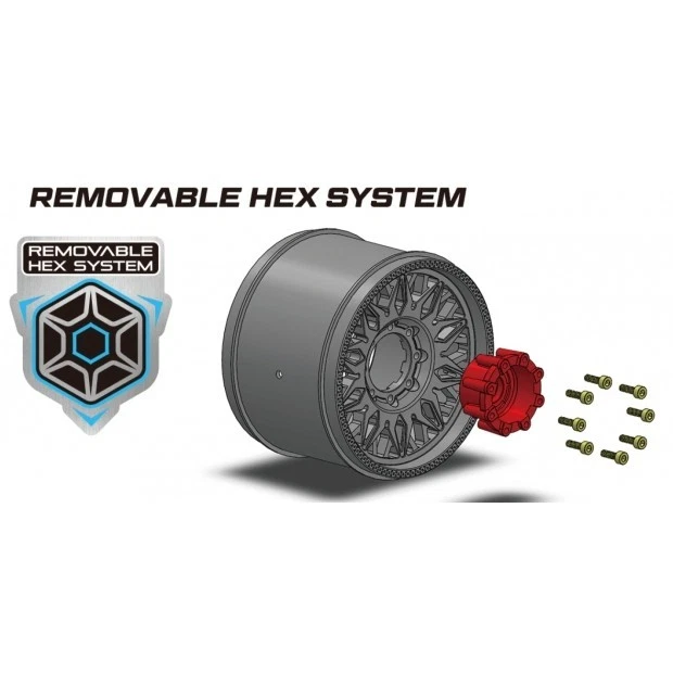 Louise ST-Uphill Mini Maxx XRT Tires 12, 14, 17mm 0 & 1/2' Off Soft Mounted (2) - Image 3 of 4