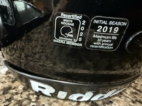 Riddell SpeedFlex Football Helmet Black OUT w/ Facemask Adult Large 2025 - Picture 6 of 10