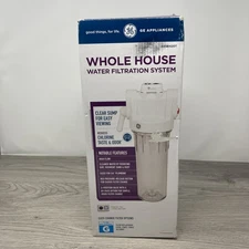 GE Whole House Water Filtration System GXWH20T Chlorine Reduction OPEN BOX