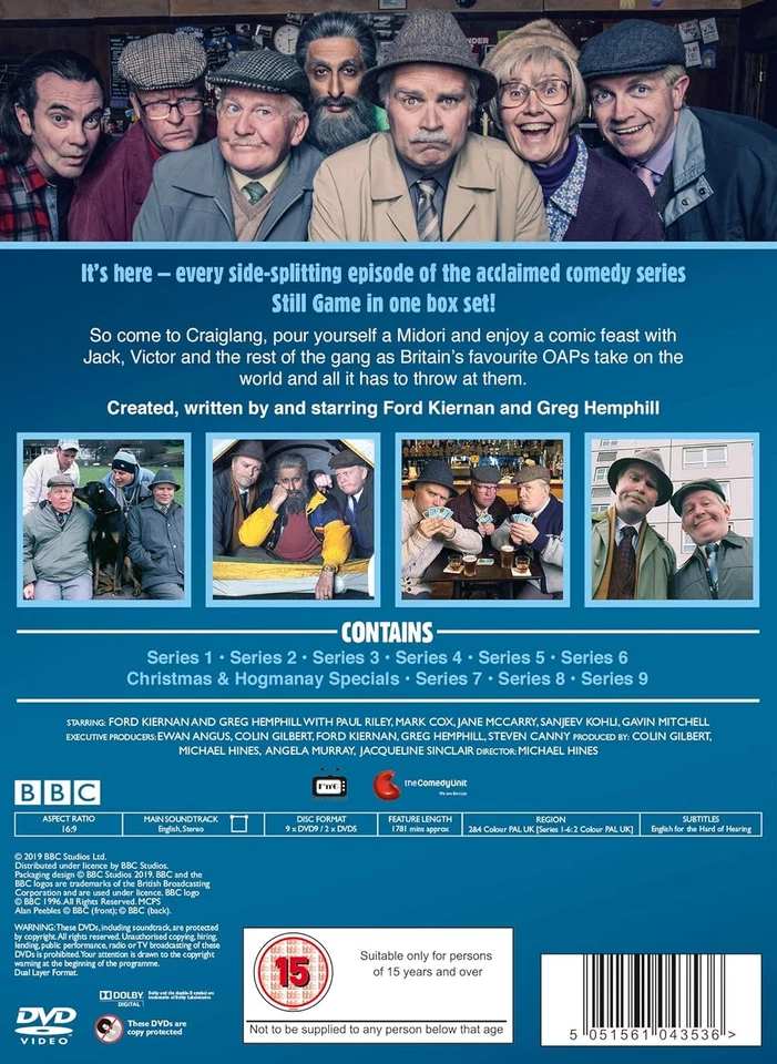 Still Game: The Complete Collection (DVD) Ford Kiernan Greg Hemphill (UK IMPORT) — 第 3/3 张图片