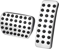 X AUTOHAUX 2pcs Gas and Brake Pedals Pads Cover Anti-Slip for Mercedes-Benz GLE 