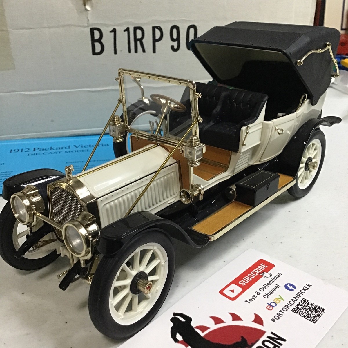 ミニカー 1912 PACKARD VICTORIA Franklin MINT 1912 Packard Victoria 1 24 Diecast for sale
