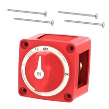 Boat Battery Disconnect Switch Waterproof 12V 48V Battery Shut Off ON/Off 300A