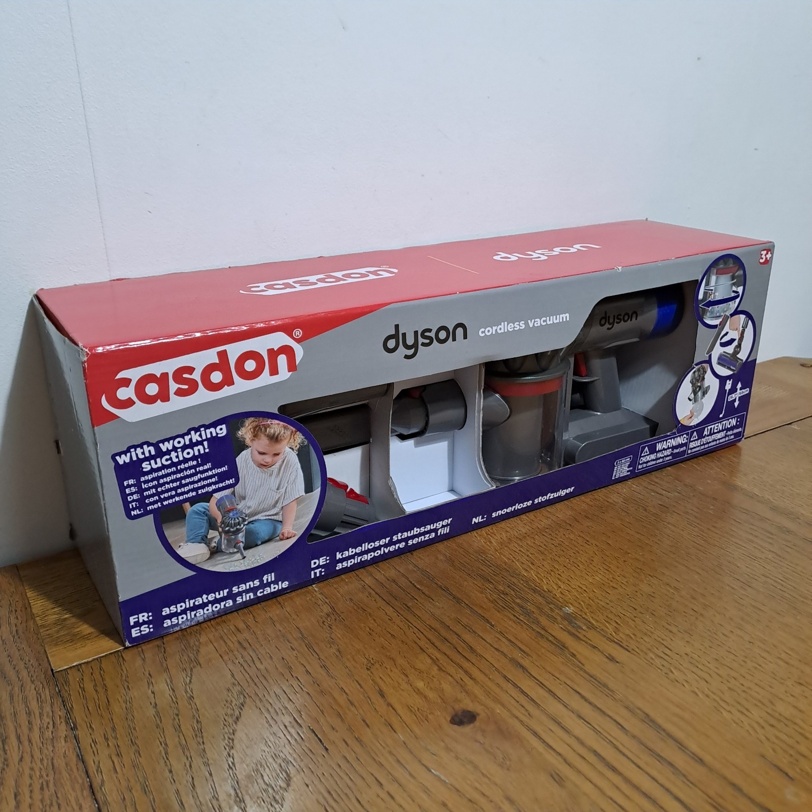 Kids Dyson Cordless Vacuum Cleaner - With Working Suction