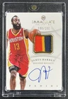 JAMES HARDEN 2012-13 PANINI IMMACULATE COLL #AP-JH GAME-USED PATCH AUTO 90/100