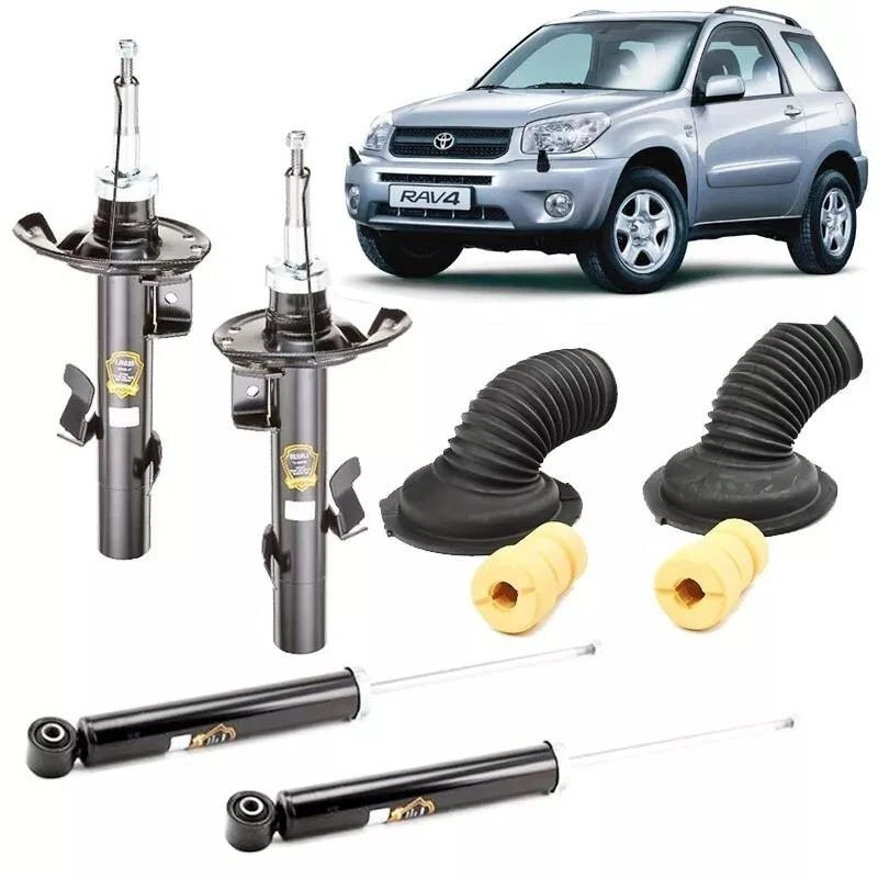 2 Ammortizzatori A Gas Per Portellone Toyota Corolla 2002-2007 (ZZE122) – Ricambio ZPN-41232 – In Acciaio Inox - 5