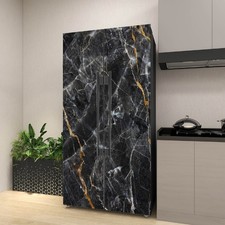 Marble Fridge Wrap Peel and Stick, Instant Kitchen Makeover