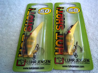 ( LOT OF 2 )-LUHR JENSEN HOT SHOT 50 5433-050-0976 COLOR  BPS AS SHOWN AP4304