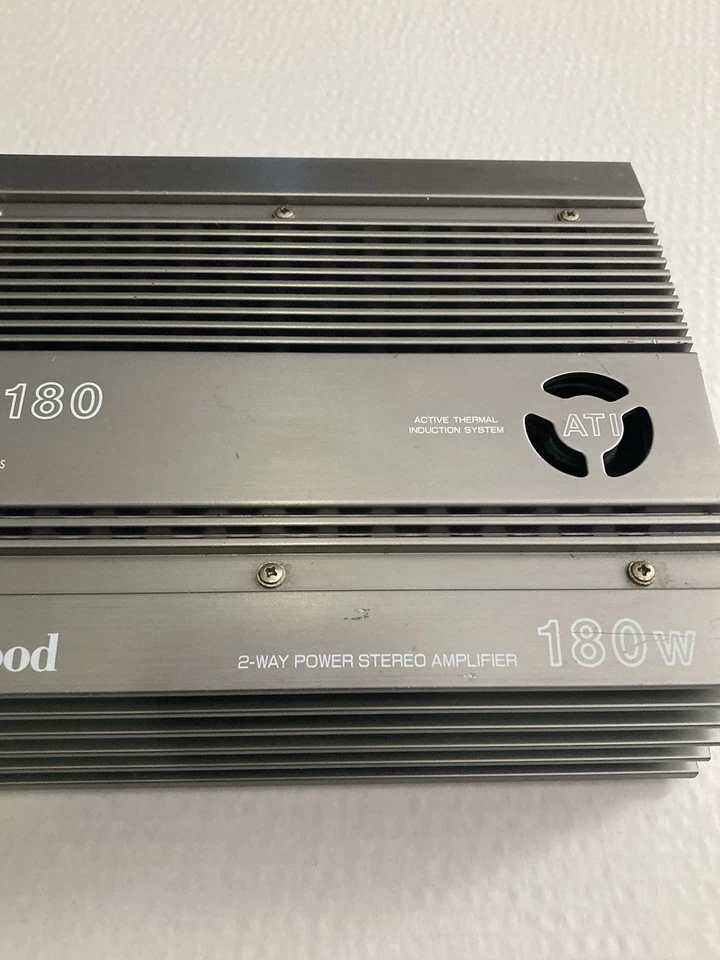 AMPLIFICADOR COCHE ESTÉREO 2 VÍAS SHERWOOD XA-1180 SERIE BP AUDIO 180W Foto 3 de 4