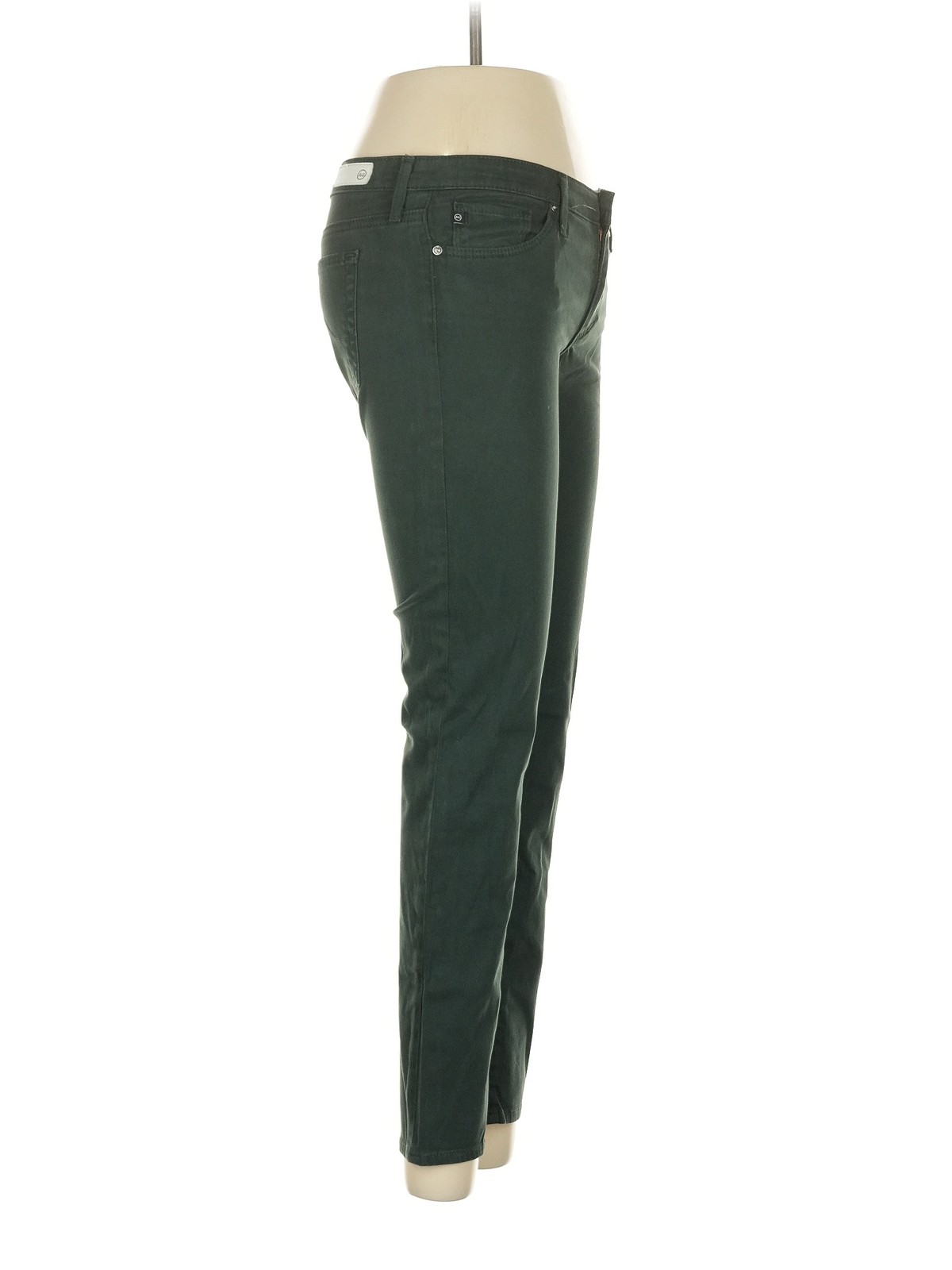 Adriano Goldschmied Women Green Jeans 26W thumbnail 3