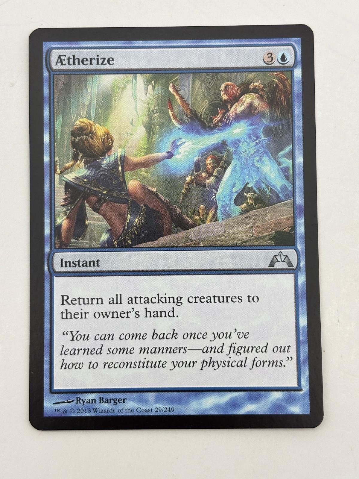 Aetherize 29 Uncommon Gatecrash Magic: The Gathering Near Mint