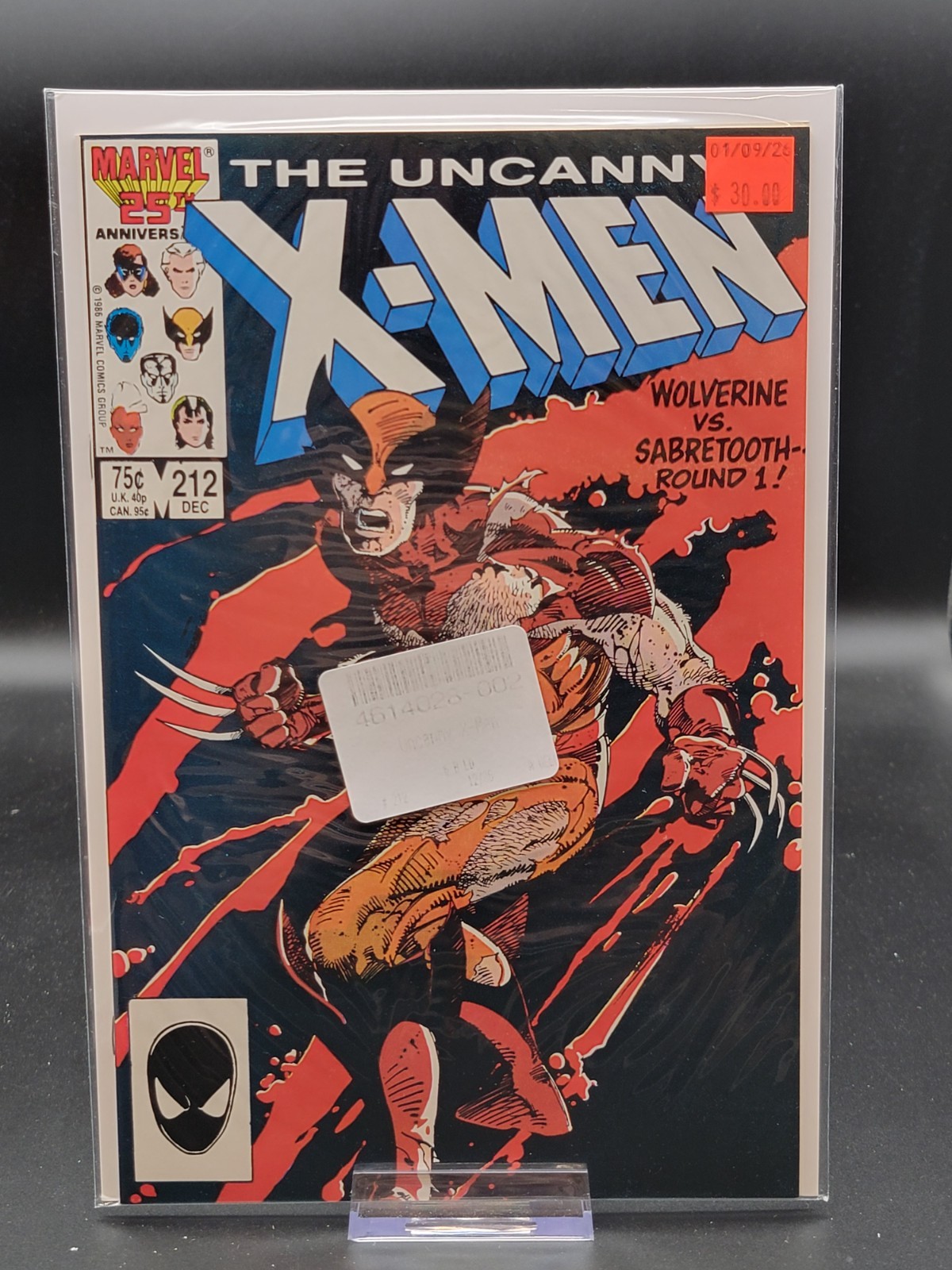 アメコミリーフ　Uncanny X-Men #212 CGC 9.2 Uncanny X-Men #212 (Newsstand Edition) Value - GoCollect