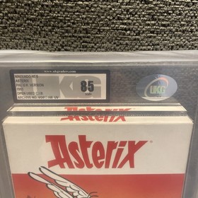 Asterix Nintendo Nes PAL A CIB UKG 85 Near Mint + #1 Highest Graded Globally
