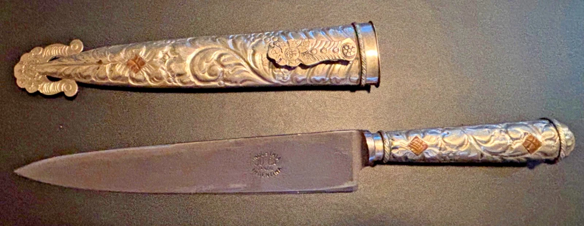 Gaucho Knife In Collectible Vintage Custom & Handmade Fixed Blade
