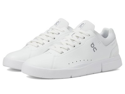 On Z1845 the Roger Advantage Men's Fashion Trainers All White Size 10.5 M