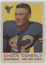 1959 Topps Charlie Conerly #65 7bt