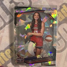 2025 Panini Prizm WNBA #149 Kiki Iriafen Ice Prizm