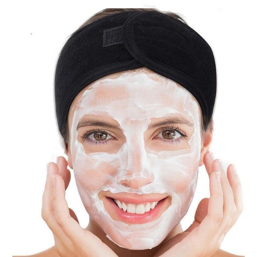 Headband for Ladies Face Wash Facial Spa Elastic Makeup Yoga Headband UK - Picture 10 of 12