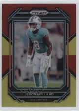 2022 Panini Prizm Red & Yellow Prizm 11/44 Jevon Holland #184 p8v