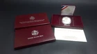 Boxed & Case 1995 Atlanta Olympics Gymnastics Proof 90% Silver Dollar w COA