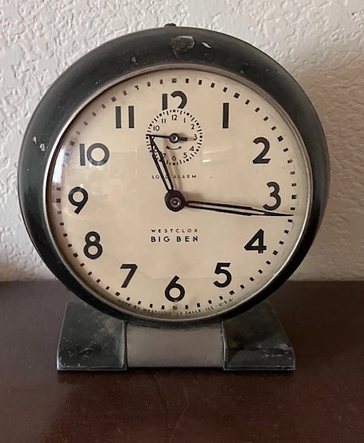Westclox In Collectible Alarm Clocks (Pre-1930) for sale | eBay
