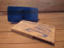 Vintage NOS Bug & Snow Deflector No. B-38 Rain Air Wind Snow Clear Blue - NEW!