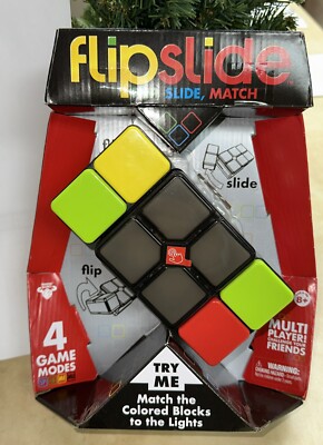 Flipslide Game, Electronic Handheld Game | Flip, Slide, and Match the Colors New