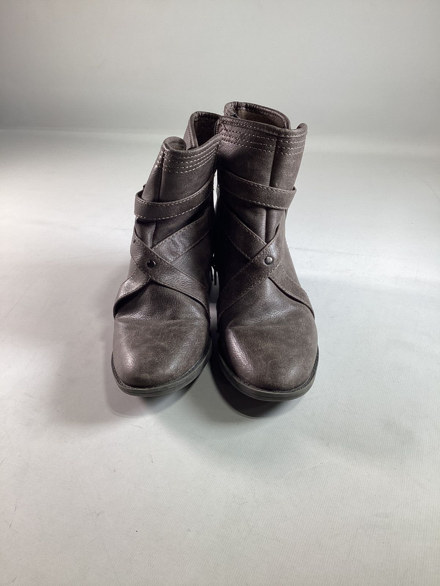 Chaussures Femme En Cuir Marron NaturalSoul - Talons 7 Cm - Pointure UK 6 - Occasion