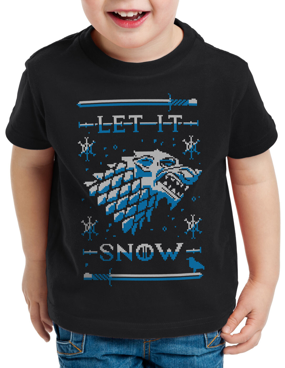 ALTRA Snow Ugly x mas Sweater maglietta bambini maglione natalizio pullover jon