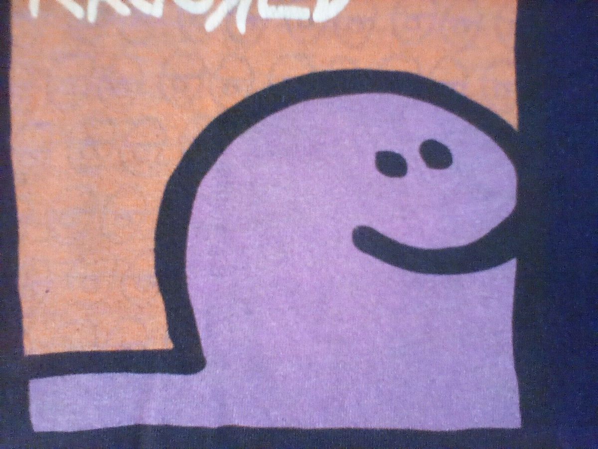 krooked skateboards mark gonzales art shirt Vintage Blob Y2K