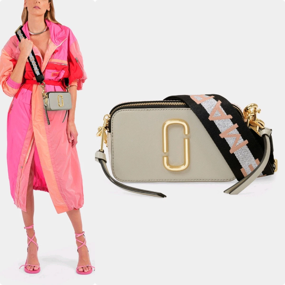 Snapshot DTM of Marc Jacobs - Rectangular multicolored bag with