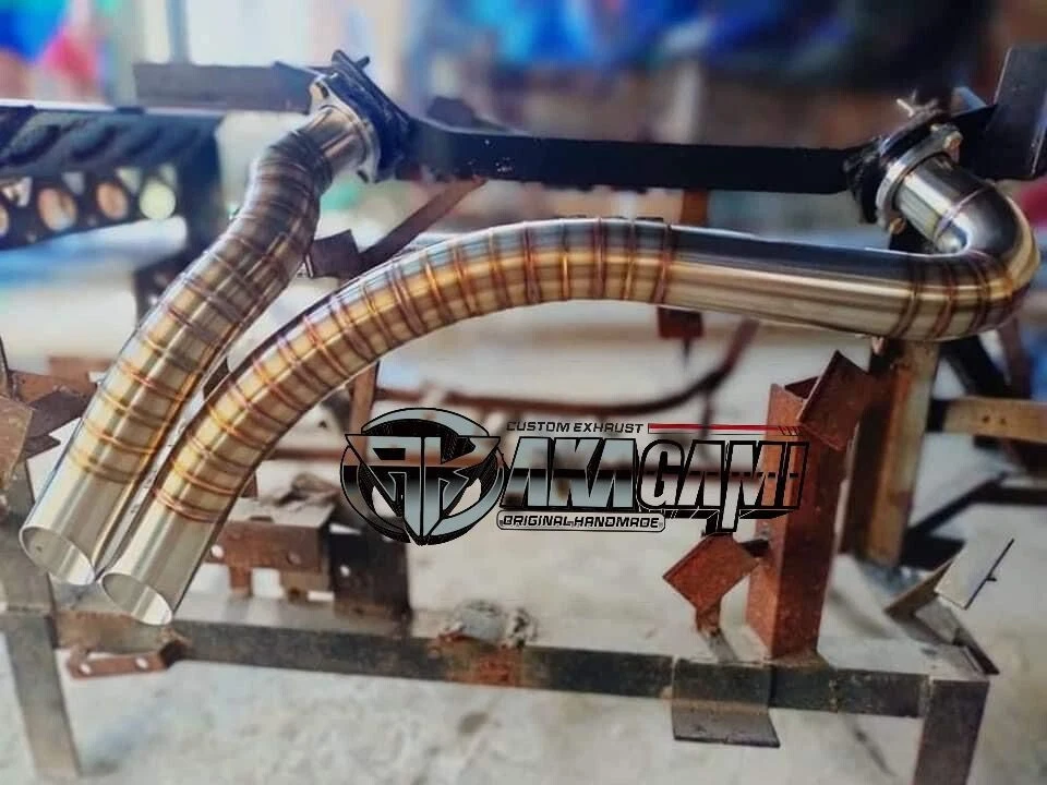 Escape personalizado apto para Harley Davidson Sportster 48 / 883 / 1200 2 en 2 Foto 3 de 3