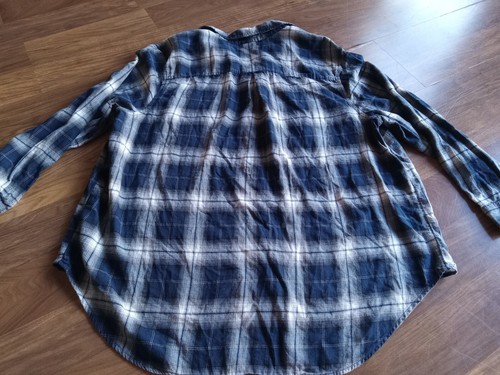 Terra & Sky Blue checkered Shirt Size 2XL Men's - Picture 6 of 6