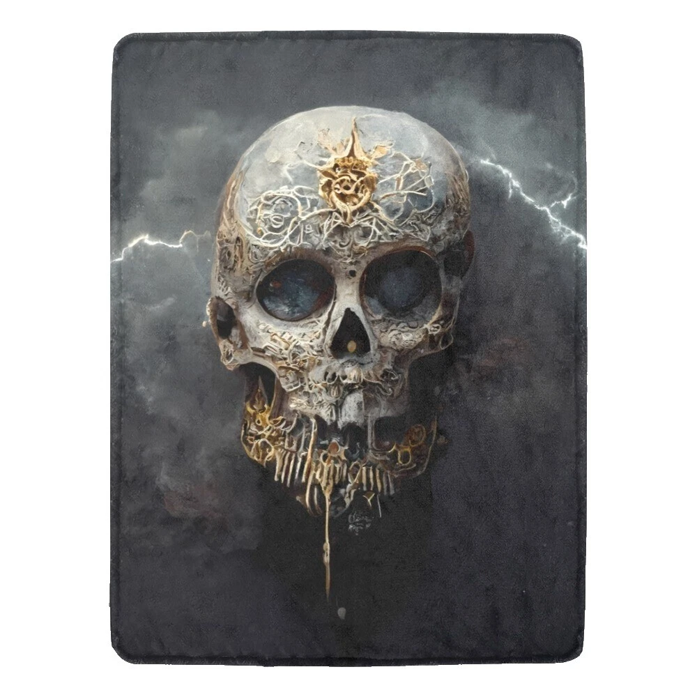 Skeletons & Skulls Polyester Blankets & Throws