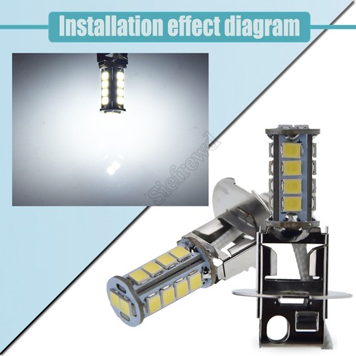 6V H3 PK22S LED Birne Lampe Weiß Taschenlampe Suchscheinwerfer Head Licht 6 Volt - Picture 8 of 10