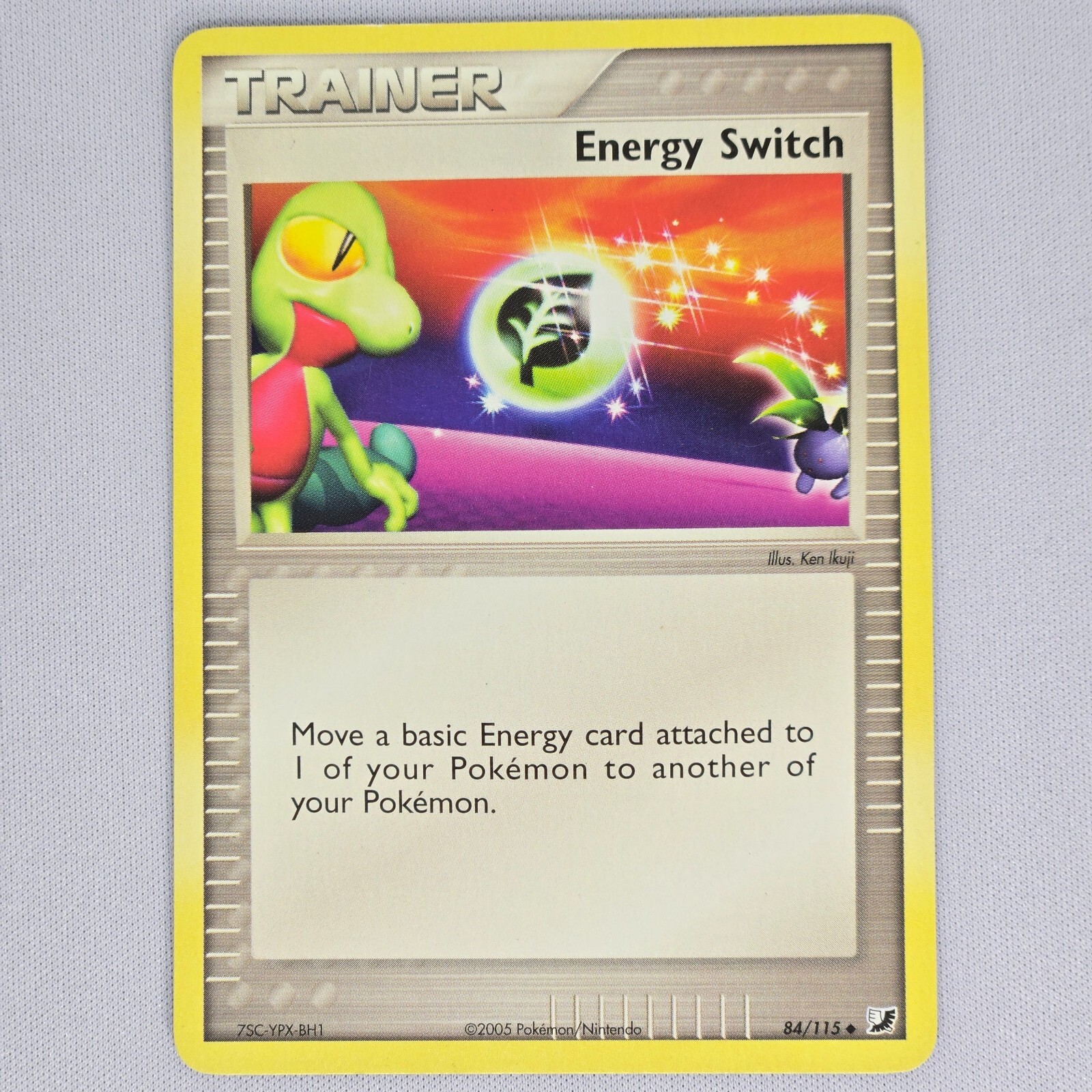 Energy Switch 84/115 Unseen Forces Regular Uncommon Vintage Pokemon Card TCG LP