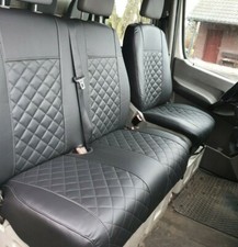 Autositzbezüge nach Maß Kunstleder Rautenmuster passend für VW Multivan T6