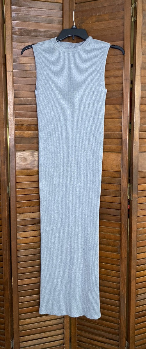 fitted maxi sweater dress Elegant Knit Maxi Dress Cream Ribbed Sweater Dress, Handmade