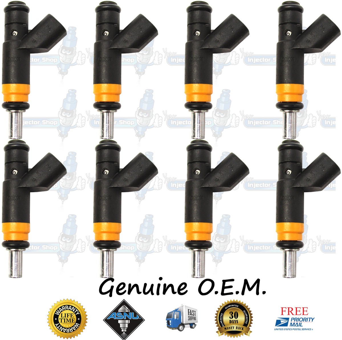 GENUINE FACTORY ORIGINAL Mopar 8x Fuel Injectors 05037479AA