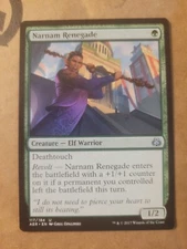 MTG Magic the Gathering Narnam Renegade (117/201) Aether Revolt NM BULK DISCOUNT