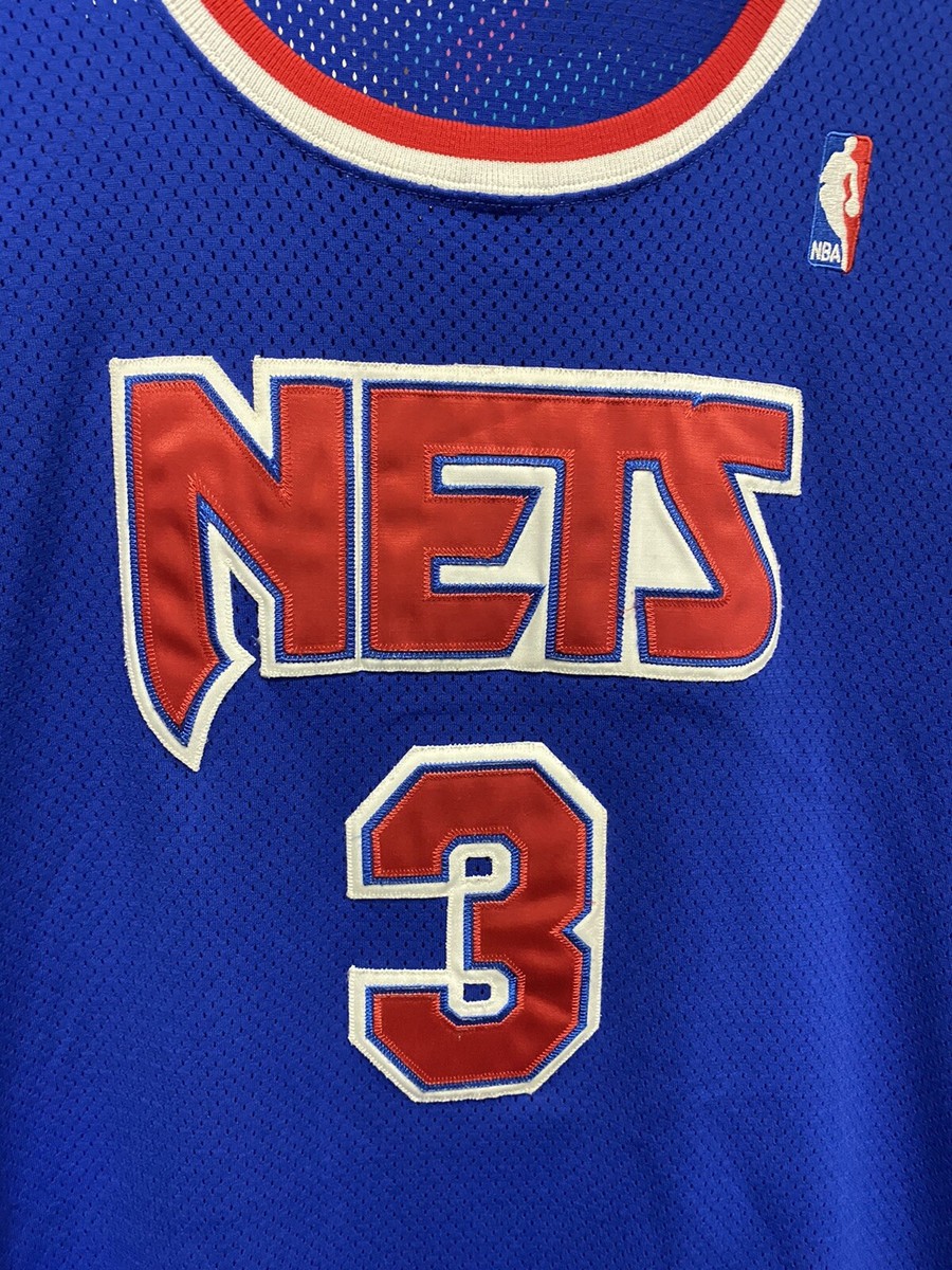 Champion Drazen Petrovic NJ Nets Mitchell and Ness Authentic