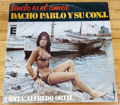 Dacho Pablo Y Su Conjunto Alfredo Ortiz - Lindo Es El Amor LP Vinyl Ecuador 1973