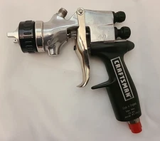 Craftsman By DeVilbiss FLG HVLP Gravity Paint Spray Gun w/No.3 Tip 1.5 Tip NEW