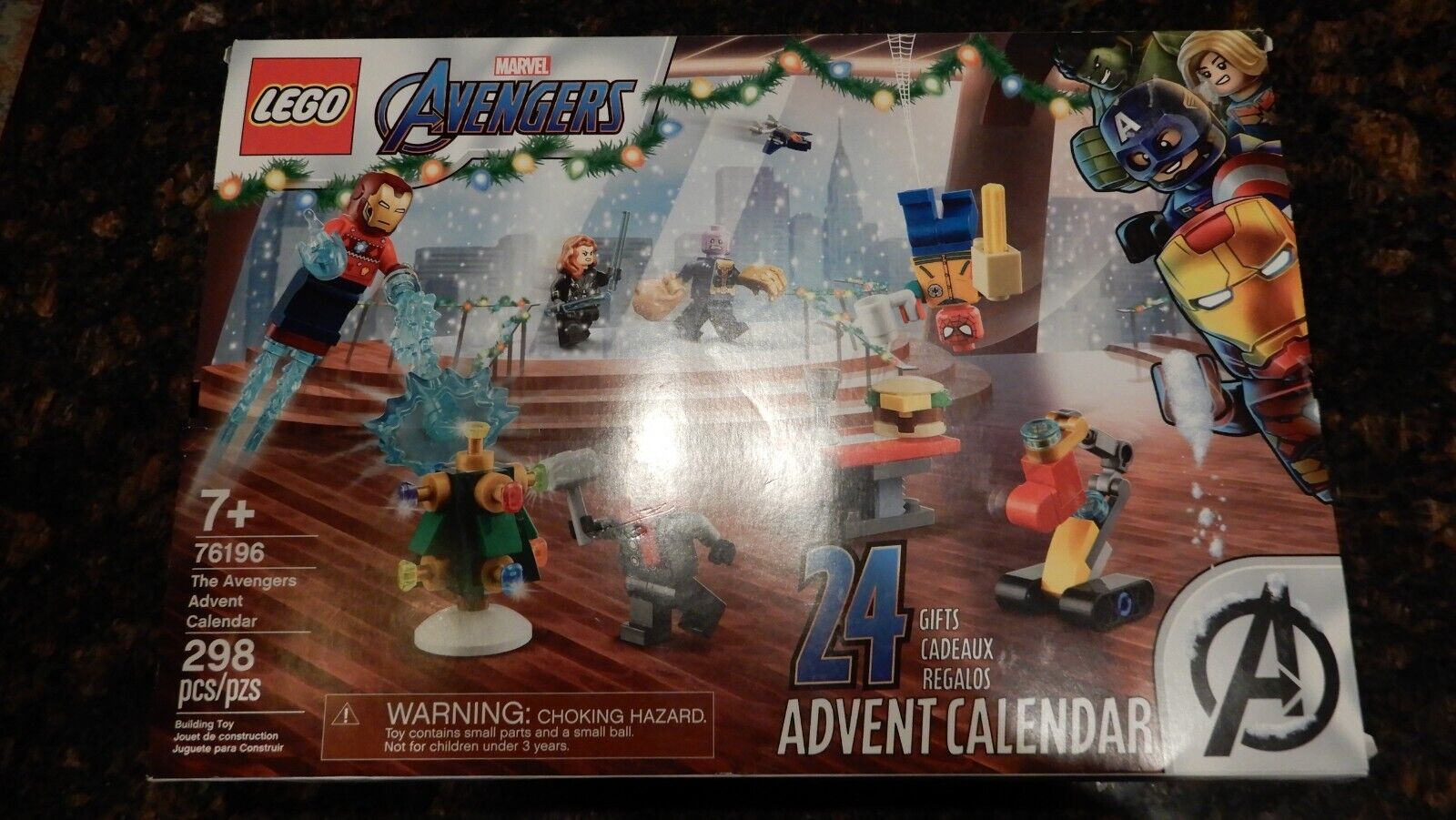 Lego Marvel  Avengers Super Hero 76196 Advent Calendar for 2021 New and Unopened