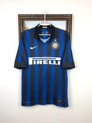 Inter Milan Home football shirt 2011 Soccer Nike Maglia Mens Blue