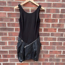 LIPSY Dress Bodycon Size UK 10 Evening Party Club Mini Sleeveless Black